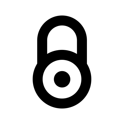 Closed Access Restriction Free Open-Source SVG Icon (Academicons)