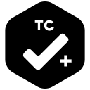 Preregistered TC Plus (Academicons) Free Open-Source SVG Icon