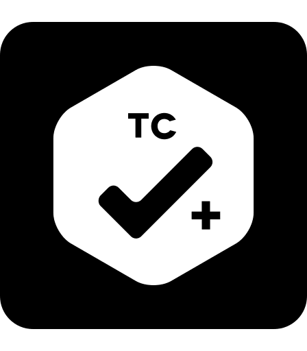 Prerecorded TC Plus Square (Academicons) Free Open-Source SVG Icon (Academicons)