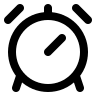 Alarm Clock Free Open-Source SVG Icon