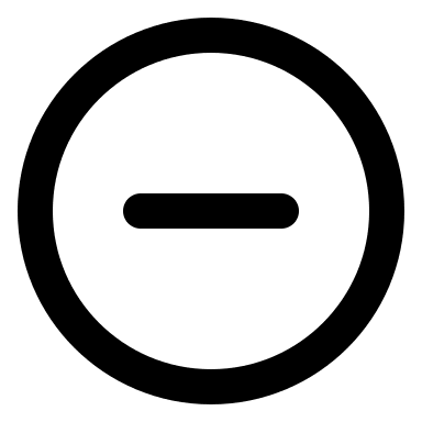 Circle Minus Symbol Free Open-Source SVG Icon (Akar Icons)