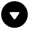 Filled Downward Triangle Inside Circle (Akar Icons) Free Open-Source SVG Icon