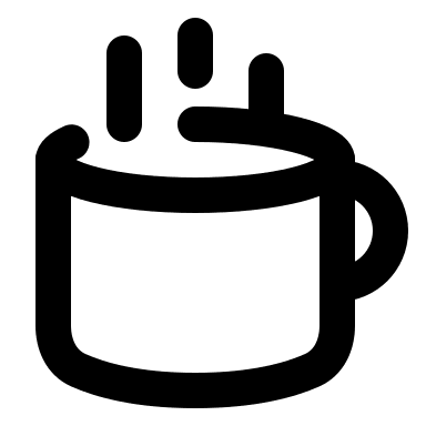 Coffee Beverage Free Open-Source SVG Icon (Akar Icons)