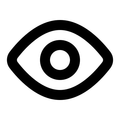 Eye Symbol Free Open-Source SVG Icon (Akar Icons)