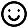 Happy Face (Akar Icons) Free Open-Source SVG Icon