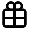 Gift Box Free Open-Source SVG Icon