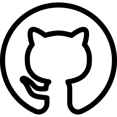 GitHub Outline Logo (Filled) Free Open-Source SVG Icon (Akar Icons)