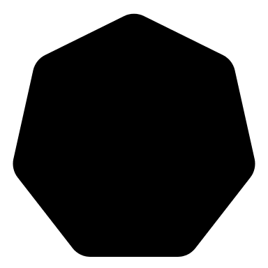 Filled Heptagon Shape (Akar Icons) Free Open-Source SVG Icon (Akar Icons)