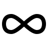 Infinite Loop Symbol Free Open-Source SVG Icon