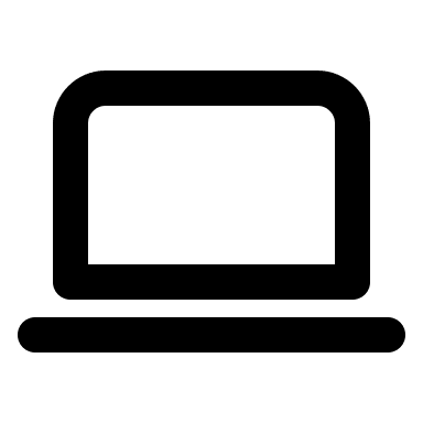 Laptop Device Free Open-Source SVG Icon (Akar Icons)