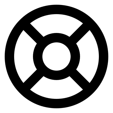 Lifesaver Device Free Open-Source SVG Icon (Akar Icons)