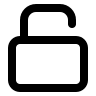 Lock Off Security Feature Free Open-Source SVG Icon