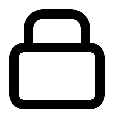 Lock On Mechanism Free Open-Source SVG Icon (Akar Icons)