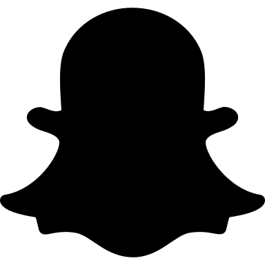 Snapchat Application Logo (Filled) Free Open-Source SVG Icon (Akar Icons)