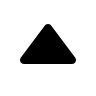 Filled Upward Triangle Free Open-Source SVG Icon