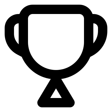 Trophy Award Free Open-Source SVG Icon (Akar Icons)