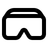 Virtual Reality and Augmented Reality (Akar) Free Open-Source SVG Icon