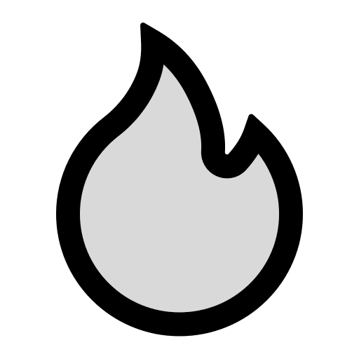 Fire Symbol (Twotone) Free Open-Source SVG Icon (Ant Design Icons)