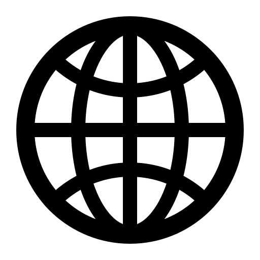 Global Navigation Symbol (Outlined) Free Open-Source SVG Icon (Ant Design Icons)