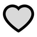 Two-Tone Heart Shape (Ant Design) Free Open-Source SVG Icon