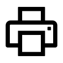 Outlined Printer Device Free Open-Source SVG Icon