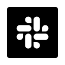 Slack Square Logo (Outlined) Free Open-Source SVG Icon