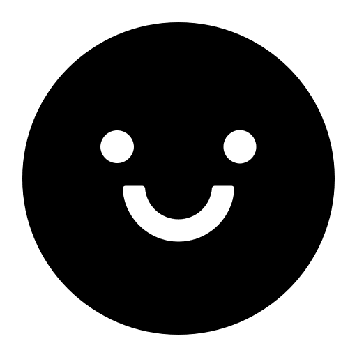 Filled Smile Emotion Free Open-Source SVG Icon (Ant Design Icons)