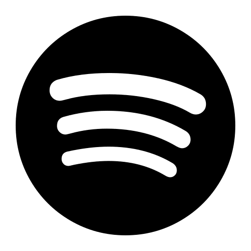 Spotify Music Streaming Service Logo (Filled) Free Open-Source SVG Icon (Ant Design Icons)