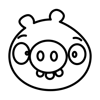 Bad Piggies Character Free Open-Source SVG Icon (Arcticons)