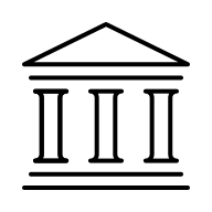 Bank Building (Arcticons) Free Open-Source SVG Icon