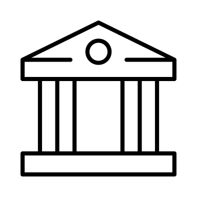 Bank Building (Arcticons) Free Open-Source SVG Icon (Arcticons)