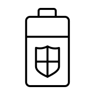 Battery Charge Limit Setting Free Open-Source SVG Icon