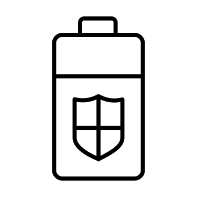 Battery Charge Limit Setting Free Open-Source SVG Icon (Arcticons)