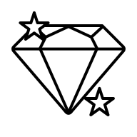 Bejeweled Stars Game Free Open-Source SVG Icon