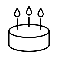 Birthday Adapter Free Open-Source SVG Icon