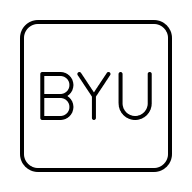 Brigham Young University (BYU) Free Open-Source SVG Icon