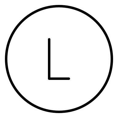 Uppercase Letter L in Circle (Arcticons) Free Open-Source SVG Icon (Arcticons)