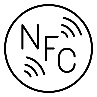 NFC Reader Device Free Open-Source SVG Icon (Arcticons)