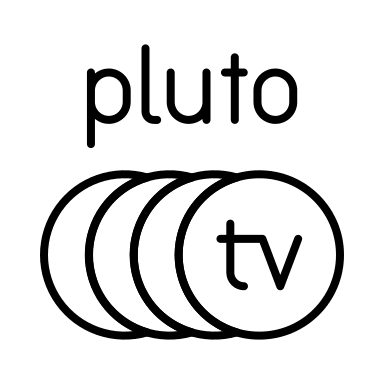 Pluto TV Streaming Service Free Open-Source SVG Icon (Arcticons)