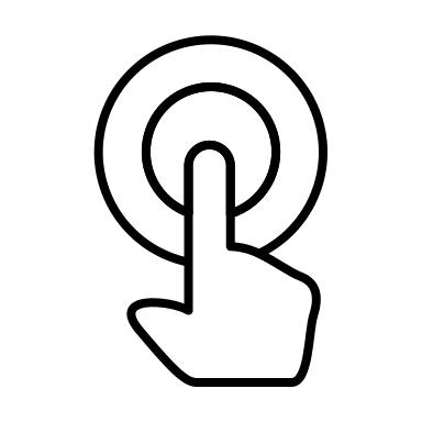 Tap Tap Gesture Free Open-Source SVG Icon (Arcticons)