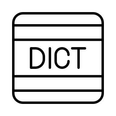 Thai Dictionary Free Open-Source SVG Icon (Arcticons)