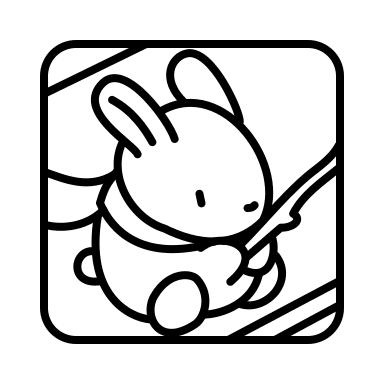 Tsuki Adventure Game Free Open-Source SVG Icon (Arcticons)