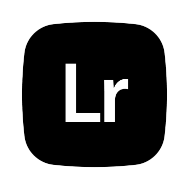 Adobe Lightroom Photo Editing Software (Solid) Free Open-Source SVG Icon (Basil)