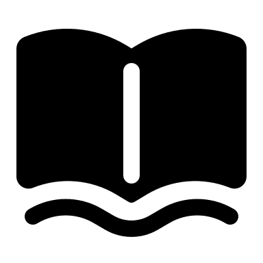 Open Book (Solid) Free Open-Source SVG Icon (Basil)