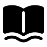 Open Book (Solid) Free Open-Source SVG Icon