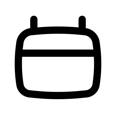 Calendar (Outline) Free Open-Source SVG Icon (Basil)