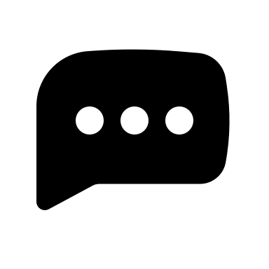 Solid Chat Message (Basil) Free Open-Source SVG Icon (Basil)