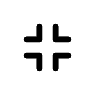 Collapse Action (Outline) Free Open-Source SVG Icon (Basil)