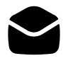 Open Envelope (Solid) Free Open-Source SVG Icon