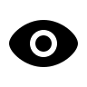 Solid Eye Symbol (Basil) Free Open-Source SVG Icon